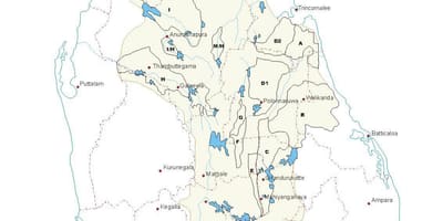 Карта танки в Шрі-Ланці