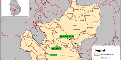Карта riverston Шрі-Ланка